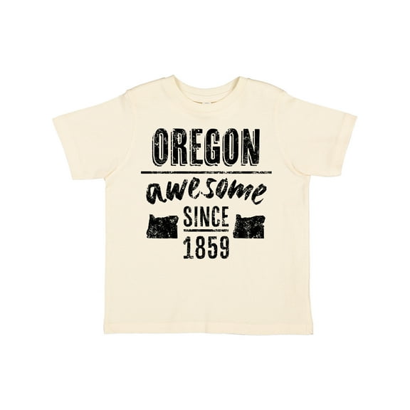 Inktastic Oregon Awesome Since 1859 Boys or Girls Toddler T-Shirt