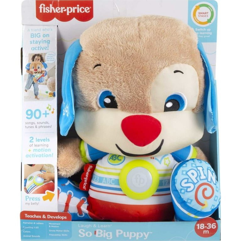 Fisher-Price Laugh & Learn Interactive Plush Dog w/ Music & Lights