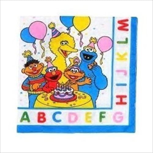 Sesame Street 'ABC' Lunch Napkins (16ct)