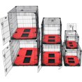 thumbnail image 2 of Lucky Dog Comfort Cot 30 Inch Elevated Dog Bed Red, 2 of 5