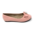 thumbnail image 4 of Victoria K Women's Double Bow With Big Rhinestone Ballerina Flats, 4 of 5