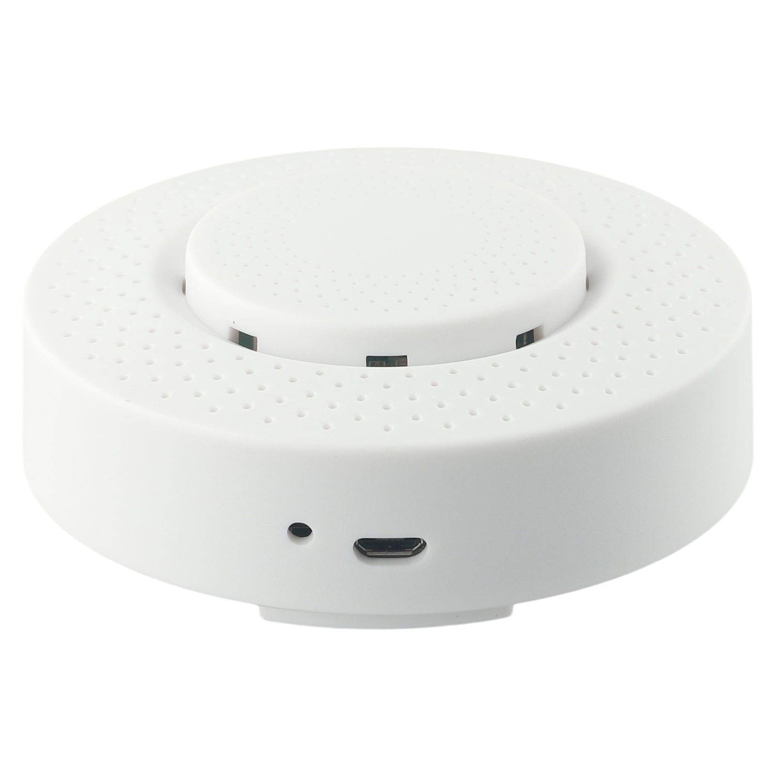 CHENGSI for Tuya Smart 6-in-1 Air Quality Detector for wifi Compatible - Monitors PM2.5 Formaldehyde VOC Temperature Humidity - USB Powered Environmental Sensor for Home Office