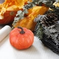 thumbnail image 5 of Artificial Pumpkin Fake Pumpkin Craft Pumpkins,Small Artificial Pumpkin Autumn Home Decor,Decorative Pumpkin Halloween Decoration,Faux Pumpkins for Halloween Thanksgiving Decoration,Orange 1PCS, 5 of 6