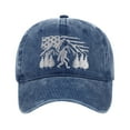 thumbnail image 1 of Gorra divertida ajustable lavada y bordada para hombre y mujer, gorra de béisbol bordada, color negro, talla única, 1 of 4