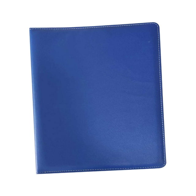 segolike A4 Binder Card Collector Card Binder Sleeves for Card Baseball Football Card blue