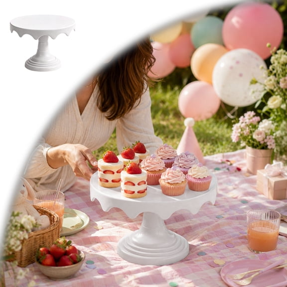 Mini Cake Stand, Cupcake Holder for Dessert Table, Round Dessert Stand for Party, Wedding, Birthday, Celebration