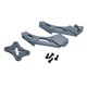 thumbnail image 2 of Piezas de fijación de cola metálicas para coche RC WLtoys 144001, accesorios para coche modelo RC 1/14 Titanio, 2 of 6