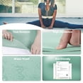 thumbnail image 3 of UMINEUX Yoga Mat Non Slip, Pilates Fitness Mats, Eco Friendly, Anti-Tear 1/4" Thick Yoga Mats for Women, Exercise Mats for Home Workout, Matcha Green, 3 of 6