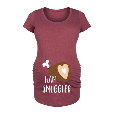 

Bloom Maternity - Women s Thankful And Blessed Thanksgiving Maternity T-Shirts