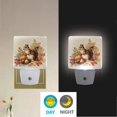 thumbnail image 5 of LED Sensor Night Light Auto On/Off Dusk to Dawn Lamp for Bedroom Hallway Cute Squirrel with Acorns 2 Pack, 5 of 7