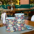 thumbnail image 3 of Yayeee Flameless Candles with Remote Flickering Battery Operated Multi Color Changing, Red Floral, 3 of 7
