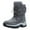 Dark Gray, variant on Mens Waterproof Snow Boots Weekend Mid-Calf Suitable Thermal Thin Thick-Soled Wide Calf Boots Winter Boots Mens Shoes