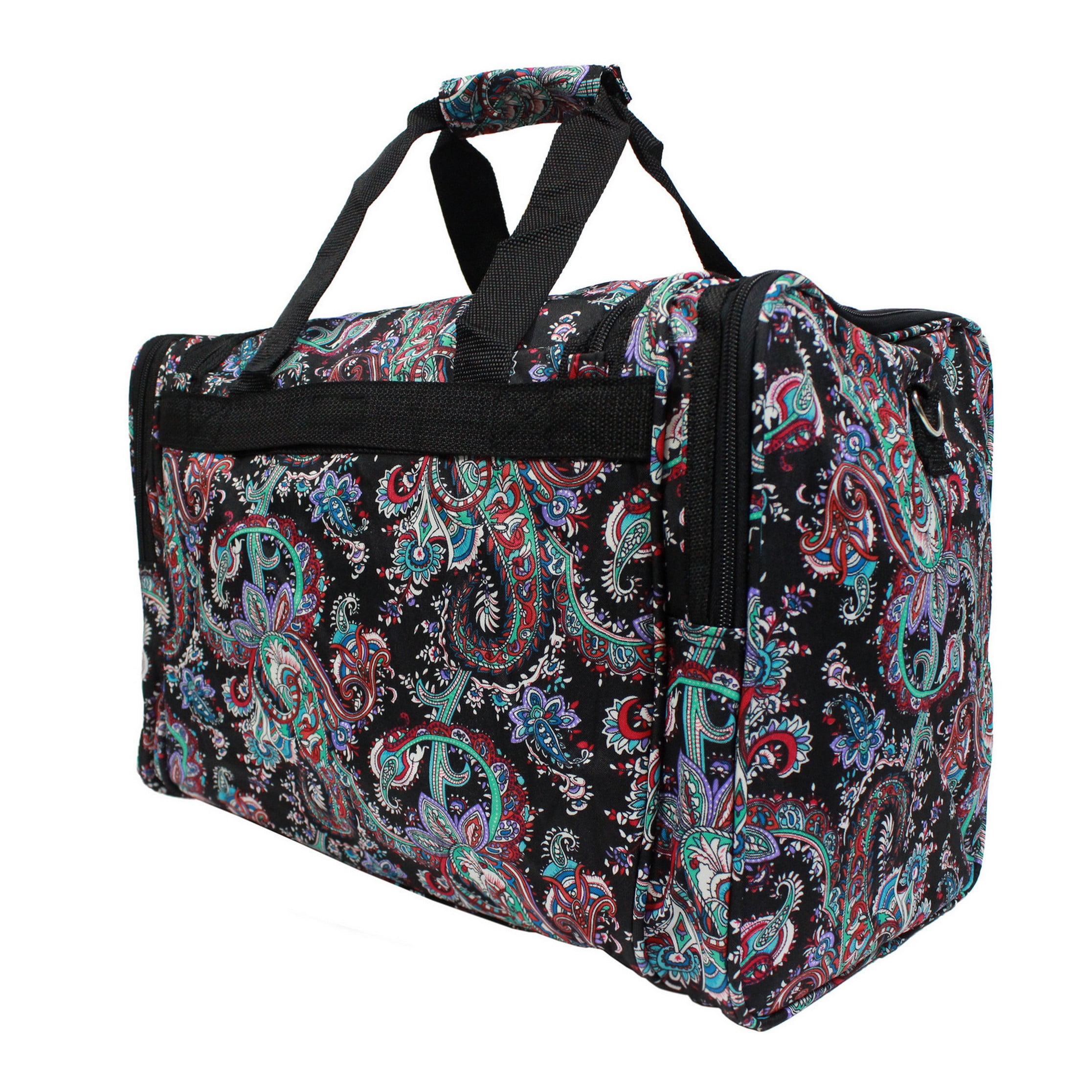 CalBags Classic Prints 19-inch Duffel Bag, Paisley