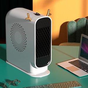 Chauffage de bureau efficace Portable électrique Space Chauffe-eau pour le bureau intérieur Dorm