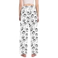 thumbnail image 3 of joogoo Women Cartoon Monkey Banana-1 Pajamas Pants Lounge Bottoms Pjs with Pockets M, 3 of 8