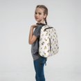 thumbnail image 6 of Honeii Bees And Flowers Print Lightweight Backpacks,Carry on Backpack,Durable Backpack for School, Work & Travel, 6 of 7