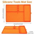 thumbnail image 3 of Bgsha Silicone Grill Mat Large Griddle Tools Mat with Drip Pad BBQ Utensil, 3 of 10