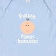 thumbnail image 3 of Inktastic Future Pilates Instructor Occupation Baby Romper Coveralls, 3 of 4