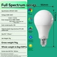 thumbnail image 4 of E27 LED Bulb AC 85V-265V Saving Led Bulbs for Outdoor Light 25W Smart IC High Brightne pwm25, 4 of 5