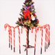 thumbnail image 4 of Paquete de 12 marcadores de camino de bastones de caramelo navideños para pasarelas, jardines, césped, decoración festiva, 4 of 5
