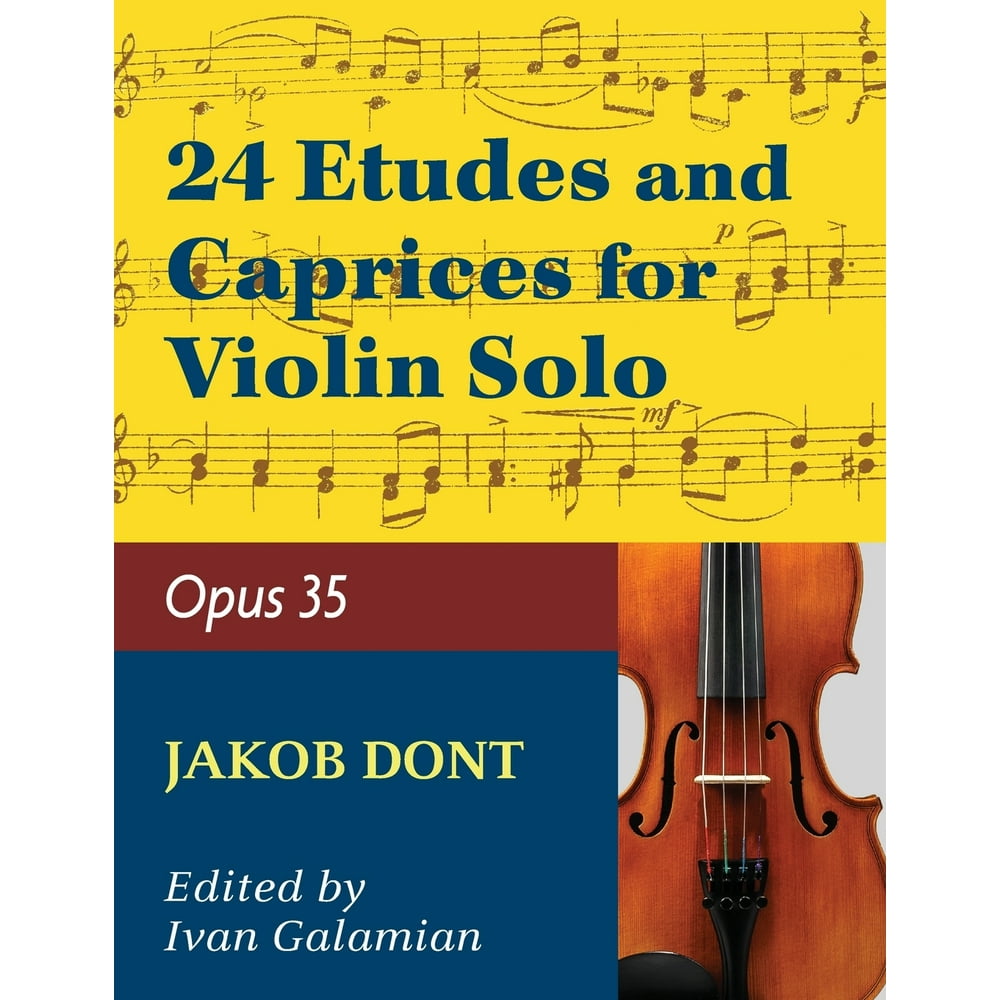 Dont, Jakob 24 Etudes and Caprices Op. 35 Violin solo by Ivan