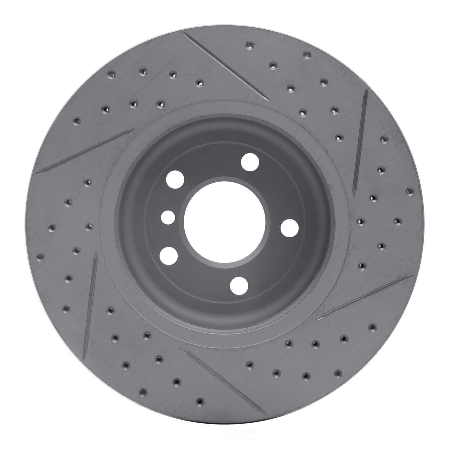 Dynamic Friction Company 830-31097R DFC Geoperformance Rotor - Drilled and Slotted