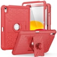 thumbnail image 1 of Funda para tableta MoKo iPad 11.ª y 10.ª generación 11/10.9 pulgadas, roja, 1 of 8
