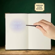 Wizarding World: Tom Riddles Diary - Secret Replica Notebook, Slytherin House Invisible Ink Pen, Magic UV Reveal Mini Wand, Harry Potter Collectible