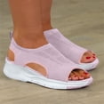 thumbnail image 2 of WILLBEST Sandalias De Mujer Para Playa, Zapatos Casuales De Moda Para Mujer, Sandalias De Plataforma Con Boca De Pez De Malla De Verano, Sandalias De Mujer Para Mujer, 2 of 5