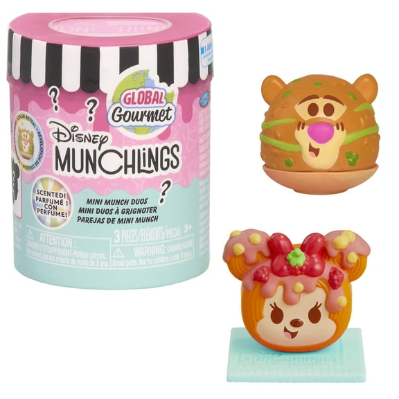 Disney Munchlings Mini Munch Duos, Collectible Munchlings Figures, for Boys and Girls, Ages 3 and up