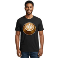 thumbnail image 2 of Cappuccino-Coffee Mens Graphic Tee, 100% Cotton, Casual Summer Wear BAA251, 2 of 2