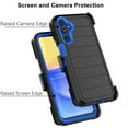 thumbnail image 4 of Galaxy A15 5G Case,Takfox Samsung Galaxy A15 5G Holster Phone Case with Built-in Screen Protector Swivel Belt Clip [3 Layers] Heavy Duty Full Body Protection Shockproof Kickstand Cover - Blue, 4 of 10
