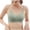 Green, variant on Women Solid Wireless Open Back Bra No Hook Lift Support Bra