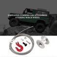 thumbnail image 2 of 25T Steering Gear Servo Winch Wheel for 1/10 RC Crawler Car TRX4, 2 of 5