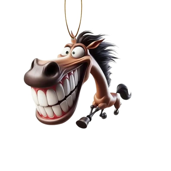 SPOORYYO Christmas Ornament Flat Pendant for Holiday Decoration Beautiful Hanging Christmas Tree Pendant Ideal for Home or Car Decoration Perfect for Festive Gatherings and Celebrations