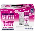 thumbnail image 3 of Bud Light Seltzer Black Cherry, Gluten Free Hard Seltzer, 12 Pack, 12 fl oz Slim Aluminum Cans, 5% ABV, 3 of 6