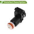 thumbnail image 4 of Inyector de combustible No.16450PLD003 para Honda Civic Si 2.0 02-05 Boquilla de combustible negra 1 Pc, 4 of 7