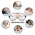 thumbnail image 7 of Naloa Geometric Spots Print Sleep Mask for Sleeper, Light Blocking Sleeping Eye Mask for Women Men, Eye Shade with Adjustable Strap for Travel, Nap,Meditation, 7 of 7