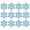 Light Blue, variant on 12 Pcs Glitter Hollow Snowflake Ornaments for Christmas Tree Window Wall Winter Wonderland Hanging Decorations Plastic Snowflake Pendants 3.93 Inch