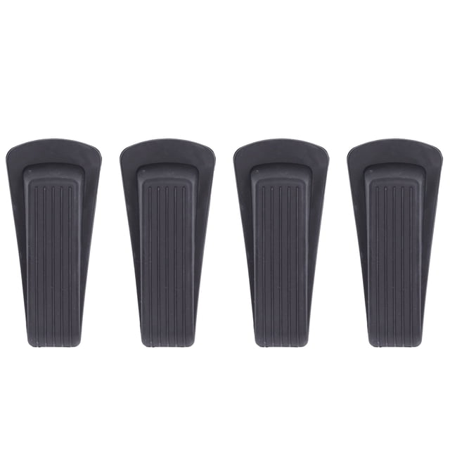 M Buder 4pcs Topes para Puertas Antiviento de Goma con Rayas 12 cm / 4.7 inches