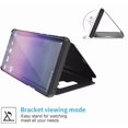 thumbnail image 3 of Case for Galaxy Note 9 Luxury Clear View Electroplate Mirror Makeup Design Flip Wallet 360 Full Body Built-in Screen Protection Slim Hard Mirror Kickstand Cover, 3 of 11