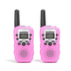 thumbnail image 1 of ZHAOCHENG par de walkie talkie RT388 para niños rosa, 1 of 5