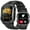 Black, variant on Smart Watches for Men (Make/Answer Call) 1.95'' Large HD Outdoor Sports Fitness Tracker Rugged Tactical Watch with Compass Step Counter Smartwatch for iOS Android