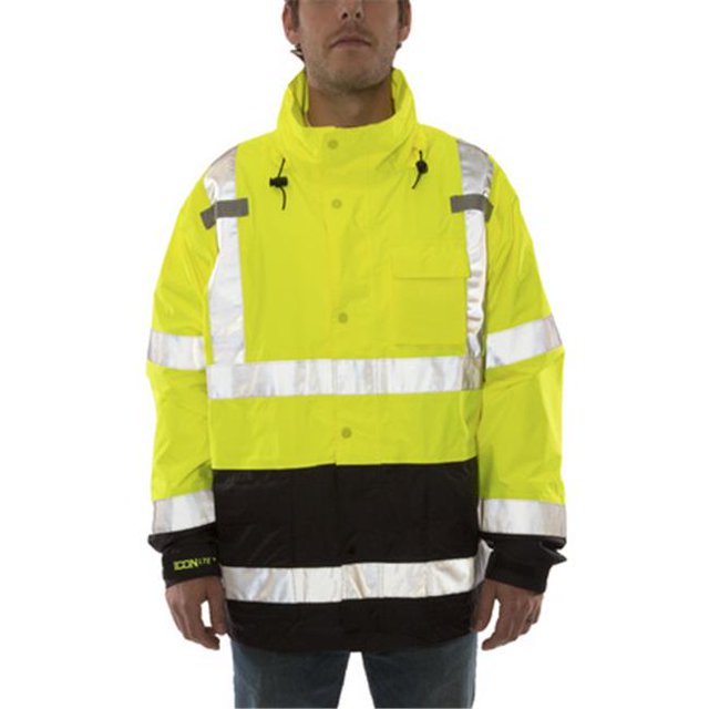 Icon LTE Jacket, Lime - Extra Large