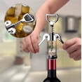 thumbnail image 3 of Saca Corchos Y Destapador De Vinos Y Botellas Ergonómico Genérico Compacto, 3 of 3