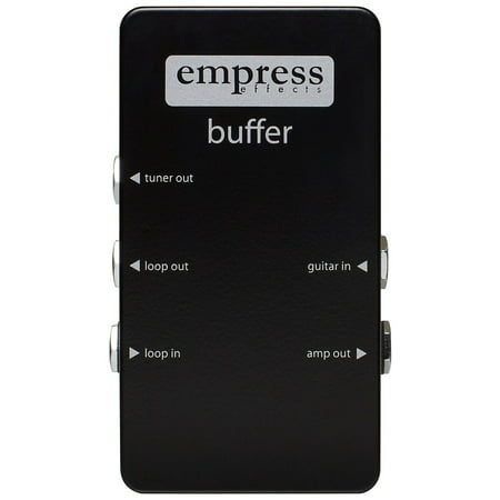 Empress Effects Buffer Analog I/O Interface Guitar (Best Buffer Pedal 2019)