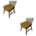 thumbnail image 4 of Cateissary Cojines de silla con forma de pezuña de caballo transpirable - Tela de lino de estilo chino para sentarse cómodamente, que es No.7 - No.7- Café Ligero 2Conjunto, 4 of 6