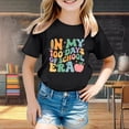 thumbnail image 2 of Xuewenshw T-Shirt Mode Enfant Décontracté Imprimé Col Rond Manches Courtes Ample, 2 of 4