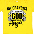 thumbnail image 4 of Inktastic My Grandma Was So Amazing God Made Her an Angel Boys or Girls Baby Bodysuit, 4 of 5