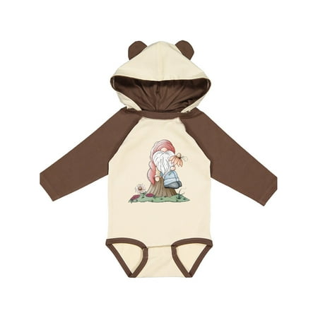 

Inktastic Spring Gnome 2021 Gift Baby Boy or Baby Girl Long Sleeve Bodysuit